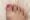geo - red toe